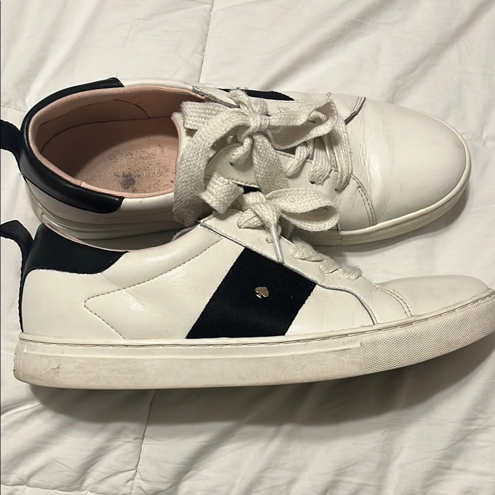 White and Black Sneakers